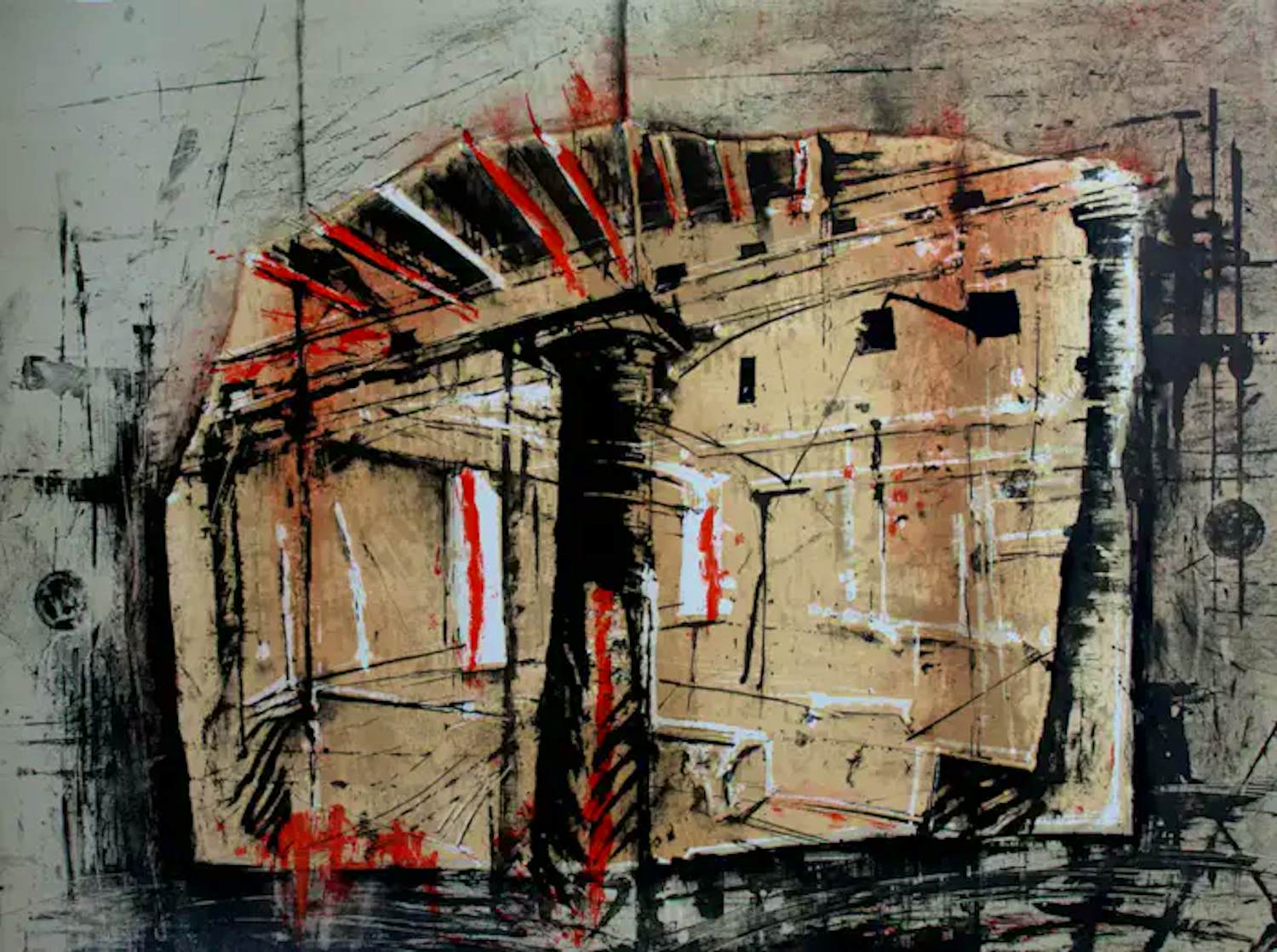 Gerti Bierenbroodspot - Litho: Oplontis - 1987 kopen? Bied vanaf 75!