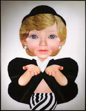 Barbara van den Berg - C-Print op dibond, Diana - Ingelijst (Zeer groot en zwaar) verkocht voor € 250!