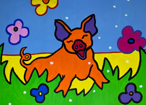 AcheterShunyam - handgesigneerde zeefdruk | 'Arthur' | 1993? Enchérissez de 20!