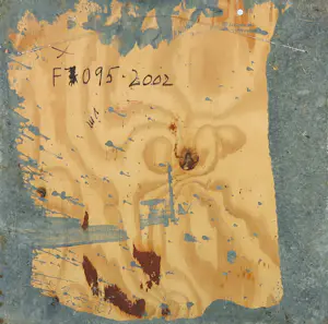 Matt Lamb - Olieverf op paneel, Abstracte compositie kopen? Bied vanaf 1!