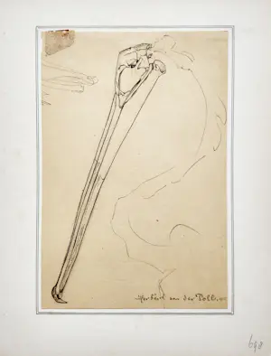 Herbert van der Poll - Studie (1915) kopen? Bied vanaf 40!