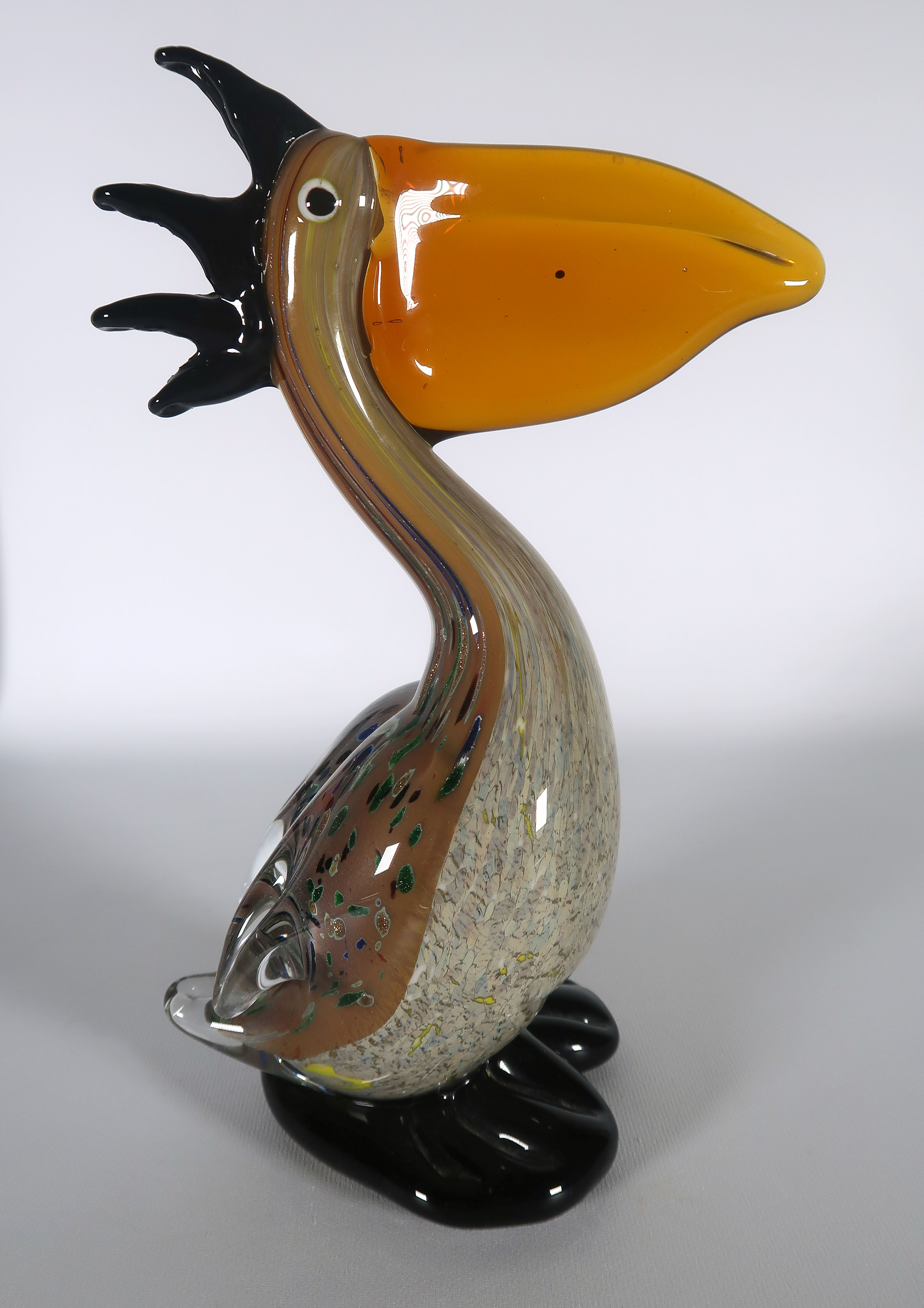 Vetro Design - Glas, Pelikaan verkocht voor € 15!
