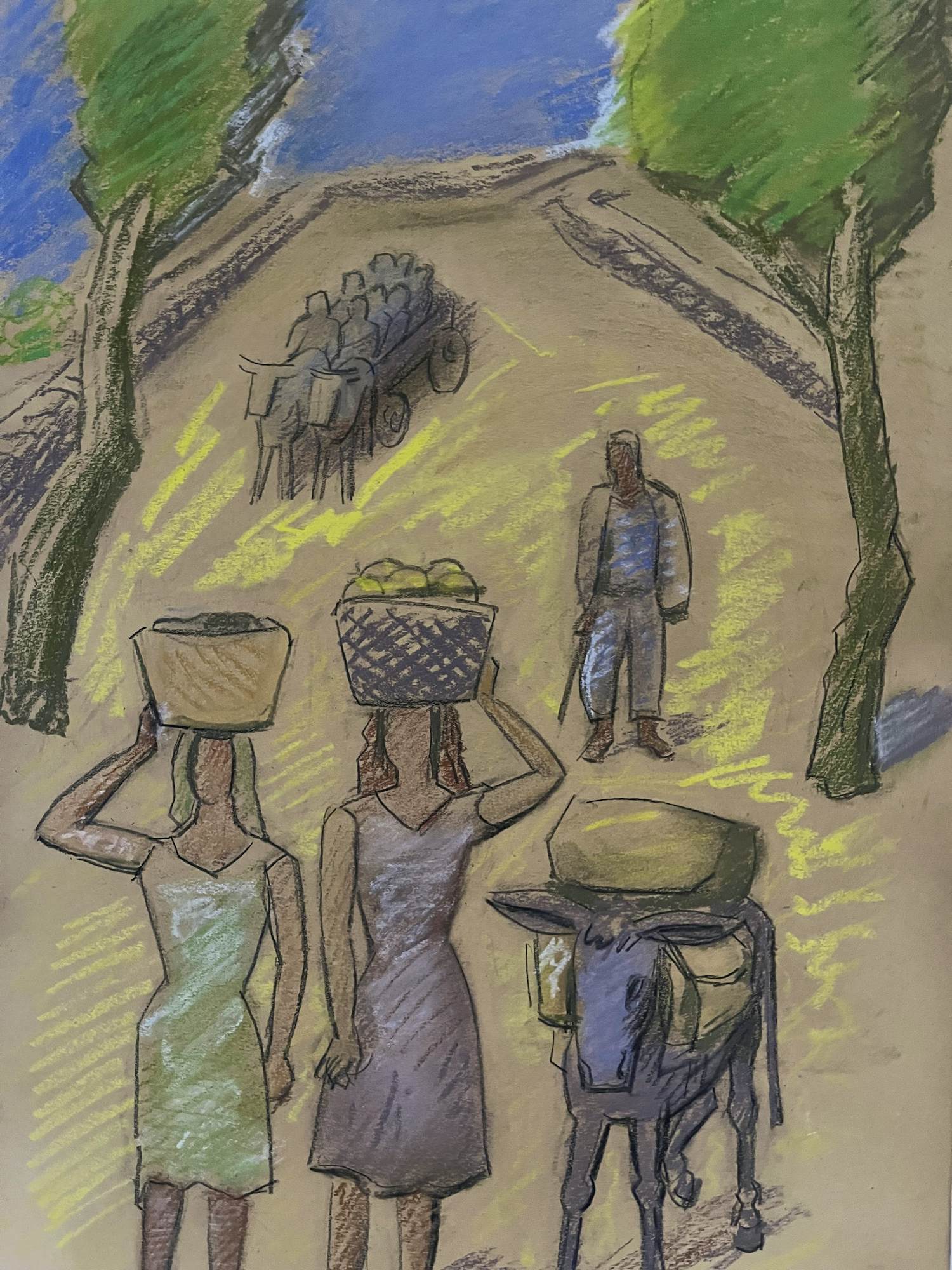 Otto van Rees - Damatië ‘53 - gemengde techniek kopen? Bied vanaf 250!