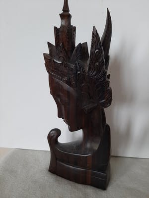 Curiosa - Godin hoofd uit Indonesië, Eben Wood kopen? Bied vanaf 1!