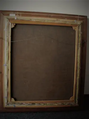 Len Landzaat - GROOT omstr. 1940 realistisch geschilderd olieverf portret van een geestelijke kopen? Bied vanaf 84!