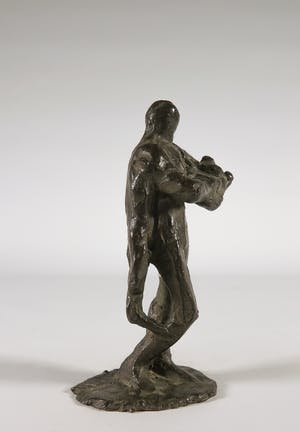 Frank Letterie - Bronzen beeld van een muzikant kopen? Bied vanaf 250!