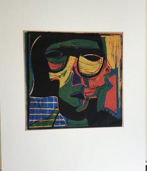 Piet Wiegman (II) - Houtsnede op Japans papier, gesigneerd met potlood kopen? Bied vanaf 50!