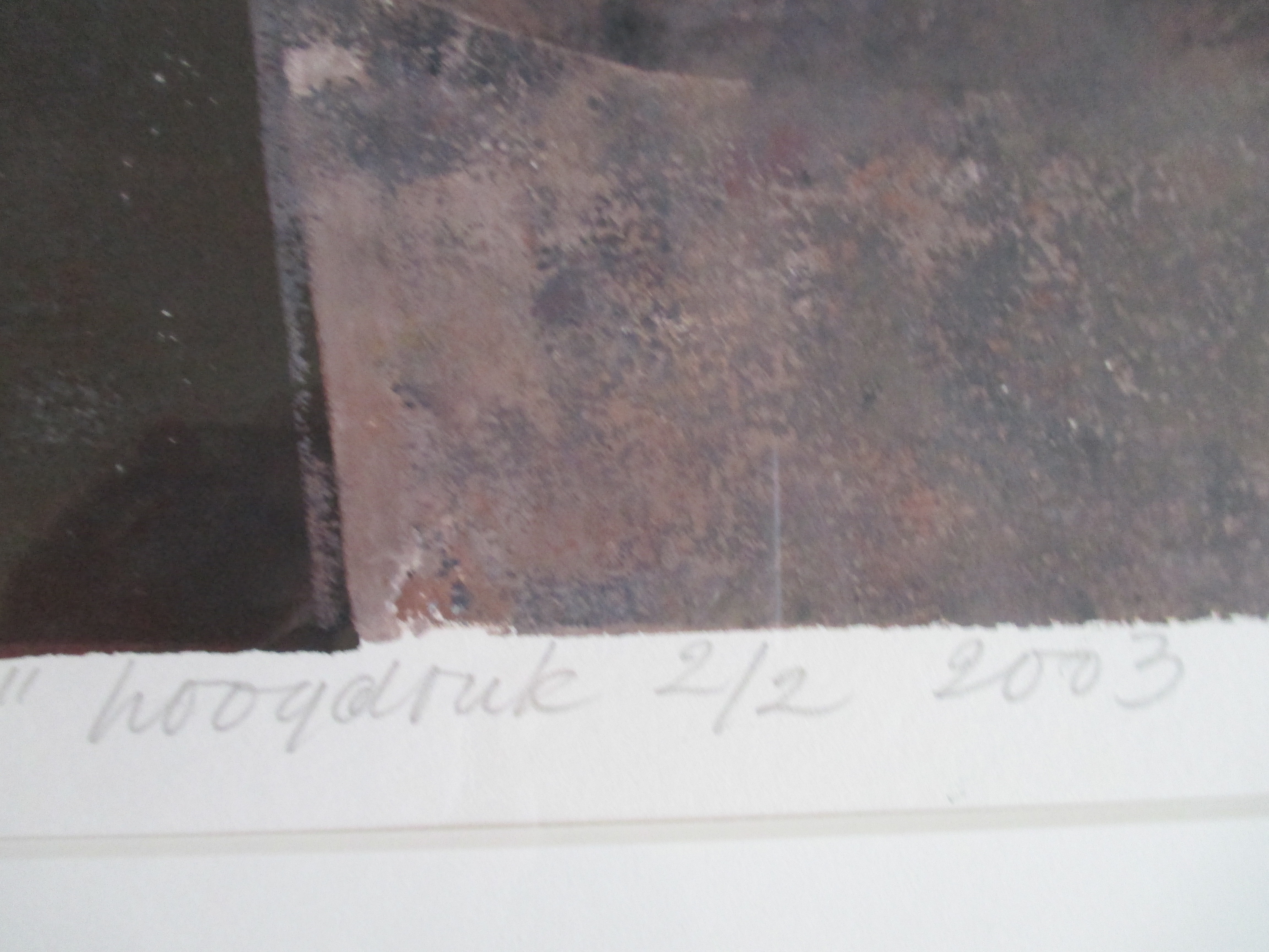 Betty Scheer - Ingelijste hoogdruk uit oplage van twee- Barth lijst kopen? Bied vanaf 80!