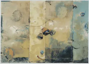 Toon Kuijpers - Zeefdruk, Spring flowers - Ingelijst kopen? Bied vanaf 35!