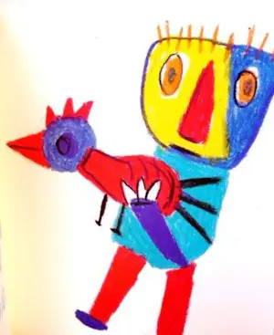 Karel Appel - 'Pepie en Jaco' genummerd! kopen? Bied vanaf 150!