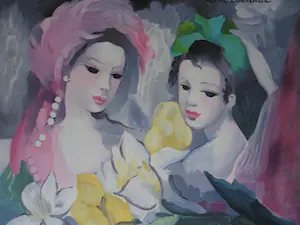 Marie Laurencin - Litho. Titel. DEUX VROUWEN / TWEE VROUWEN kopen? Bied vanaf 40!