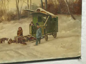 Johan Frederik Wilhelm Isselmann - Naar het schilderij van Pierre-Marie Beyle , La dernière étape de Coco kopen? Bied vanaf 20!