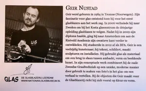 Novy Bor - Geir Nustad , glaskunstbeurs jaarobject 2018 getiteld Contrast kaufen? Bieten Sie von 125!