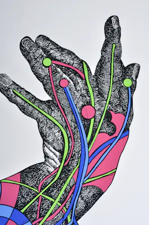 Paul Van Hoeydonck - zeefdruk, gesigneerd, 70x50 cm, 1975 kopen? Bied vanaf 135!