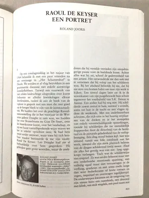 Raoul De Keyser - 4 Items - "Zeilen...Heuvels" - Ilse d'Hollander - De Brabandere - Roland Jooris kopen? Bied vanaf 60!