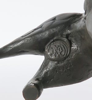 Frans van Straaten - Futuristische bronzen stier kopen? Bied vanaf 800!