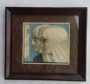 Jan Toorop - Bezonkenheid. Meditatie. Vuur. kopen? Bied vanaf 79!