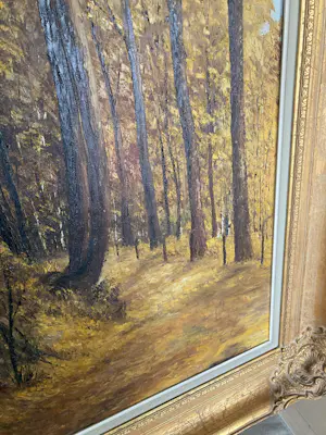 Onbekend - Expressief Modern Schilderij – Gesigneerd, Onbekende Kunstenaar – Herfst kopen? Bied vanaf 60!