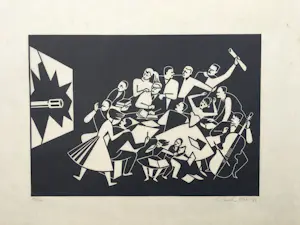 Gerd Arntz - Petőfi Club - Boedapest 1956 - 1957/1986 kopen? Bied vanaf 175!