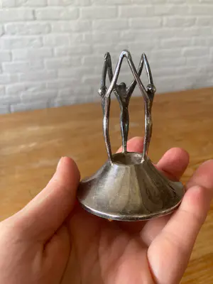 Corry Ammerlaan - Verzilverde Kandelaar “Samenwerking op niveau” door Corry Ammerlaan kopen? Bied vanaf 28!