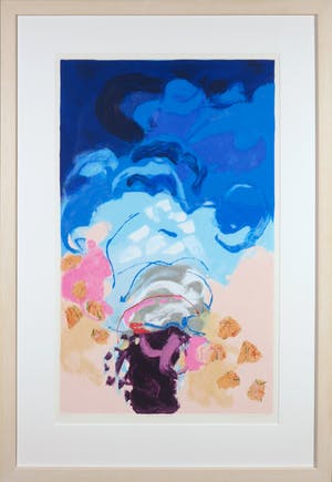 Henk van Vessem - Zeefdruk, Twenty Four Hours III - Ingelijst kopen? Bied vanaf 10!