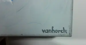 Hans Vanhorck - Acryl op doek, Blue flow (Groot) kopen? Bied vanaf 100!