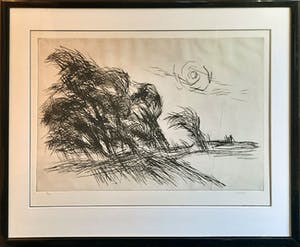 Anton Buytendijk - drogenaaldets 'Waterland' - Prent 190 - INGELIJST 21919 kopen? Bied vanaf 1!