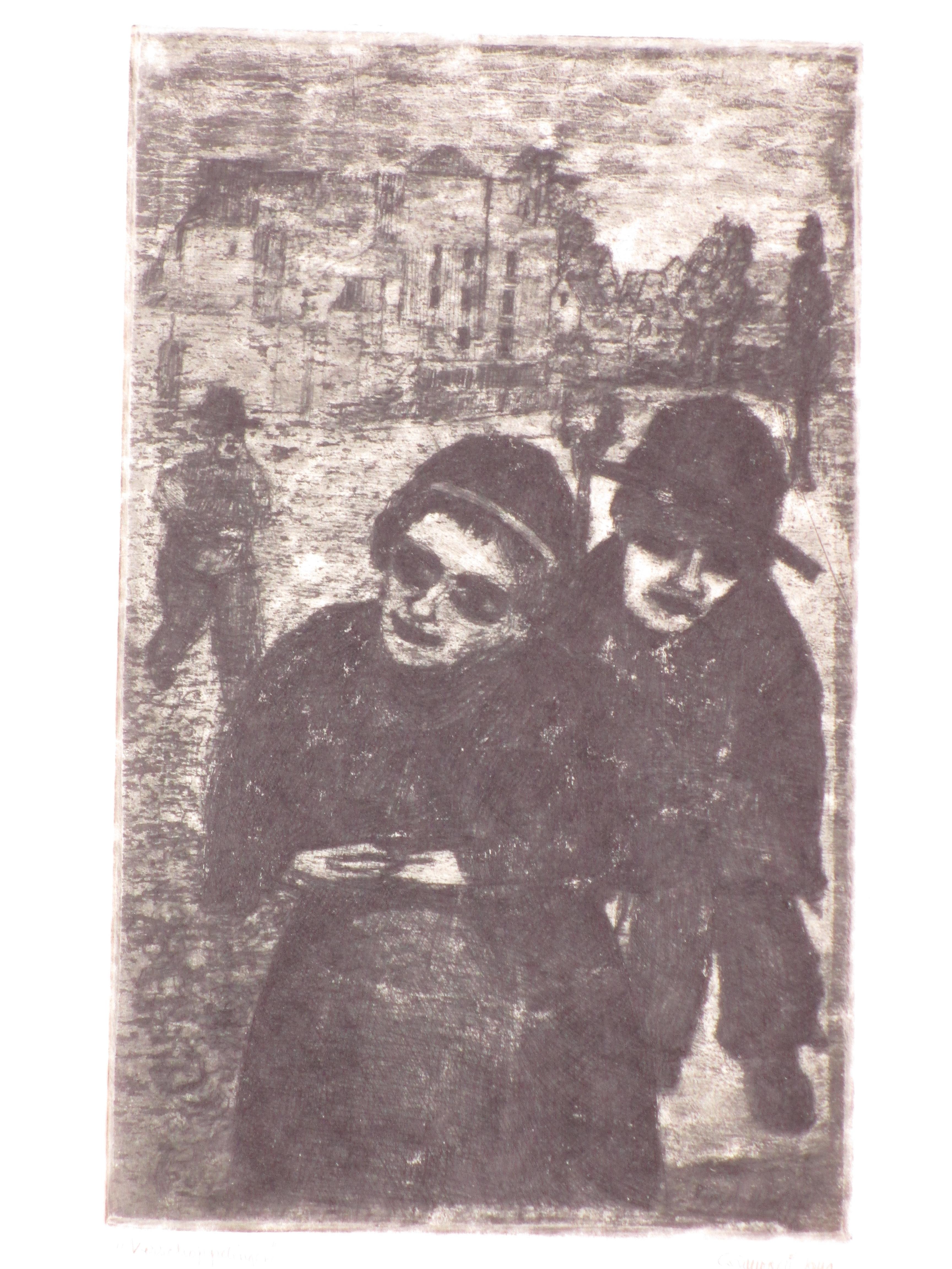 Cor de Wolff - Verschoppelingen - Ets kopen? Bied vanaf 10!