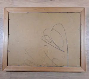 Douwe Jan van der Zweep - potlood tekening - vissersboten kopen? Bied vanaf 50!