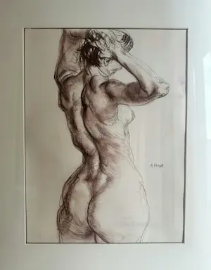 Alexander Repka - Vrouw met handen in het haar kopen? Bied vanaf 100!