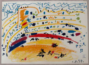 Pablo Picasso - Pablo Picasso - Plaza de Toros / Stierkampfarena II. kopen? Bied vanaf 70!