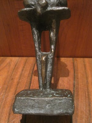 Brons (Onbekend) - Twee figuren kopen? Bied vanaf 110!
