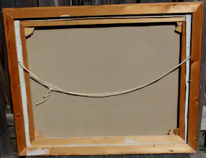 Peter Teeling - Olieverf op doek: Strandgezicht in Heist - 1993 kopen? Bied vanaf 399!