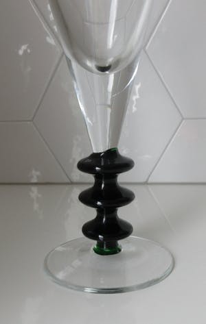 Niet of onleesbaar gesigneerd - Grote art deco modernistische kristallen karaf kopen? Bied vanaf 10!