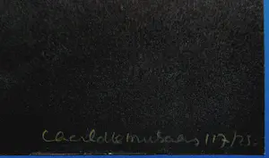 Charlotte Mutsaers - Hond in het water, litho (netjes ingelijst) kopen? Bied vanaf 100!