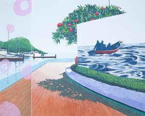 Marcel van Hoef - Zeefdruk, Fernweh kopen? Bied vanaf 1!