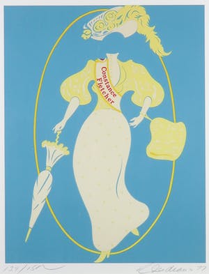 Robert Indiana - Litho, Constance Fletcher uit Mother of us All - Ingelijst kopen? Bied vanaf 1!