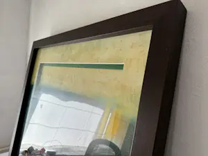 Rebecca Koury - Textured Gold Horizon No. 408 kopen? Bied vanaf 495!