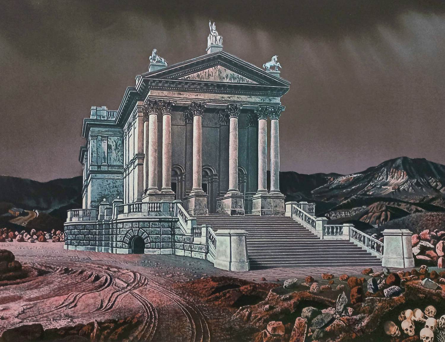 Carel Willink - Tate Gallery verplaatst, zeefdruk (groot) kopen? Bied vanaf 375!