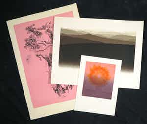 Piet Fioole - John Dohmen + onbekend, Lot van drie stuks grafiek verkocht voor € 40!
