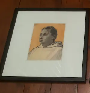 Jan Toorop - De set bestaat uit een portret van J.H. Molkenbroek en madonna met kind kopen? Bied vanaf 75!