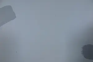 Hugo van Valkenburg - Acryl op doek, Het grijs van kleur (oranje) (Groot) kopen? Bied vanaf 1!