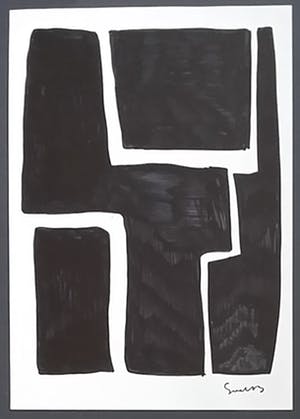 Siep van den Berg - Inkt tekening uit 1963 kopen? Bied vanaf 125!