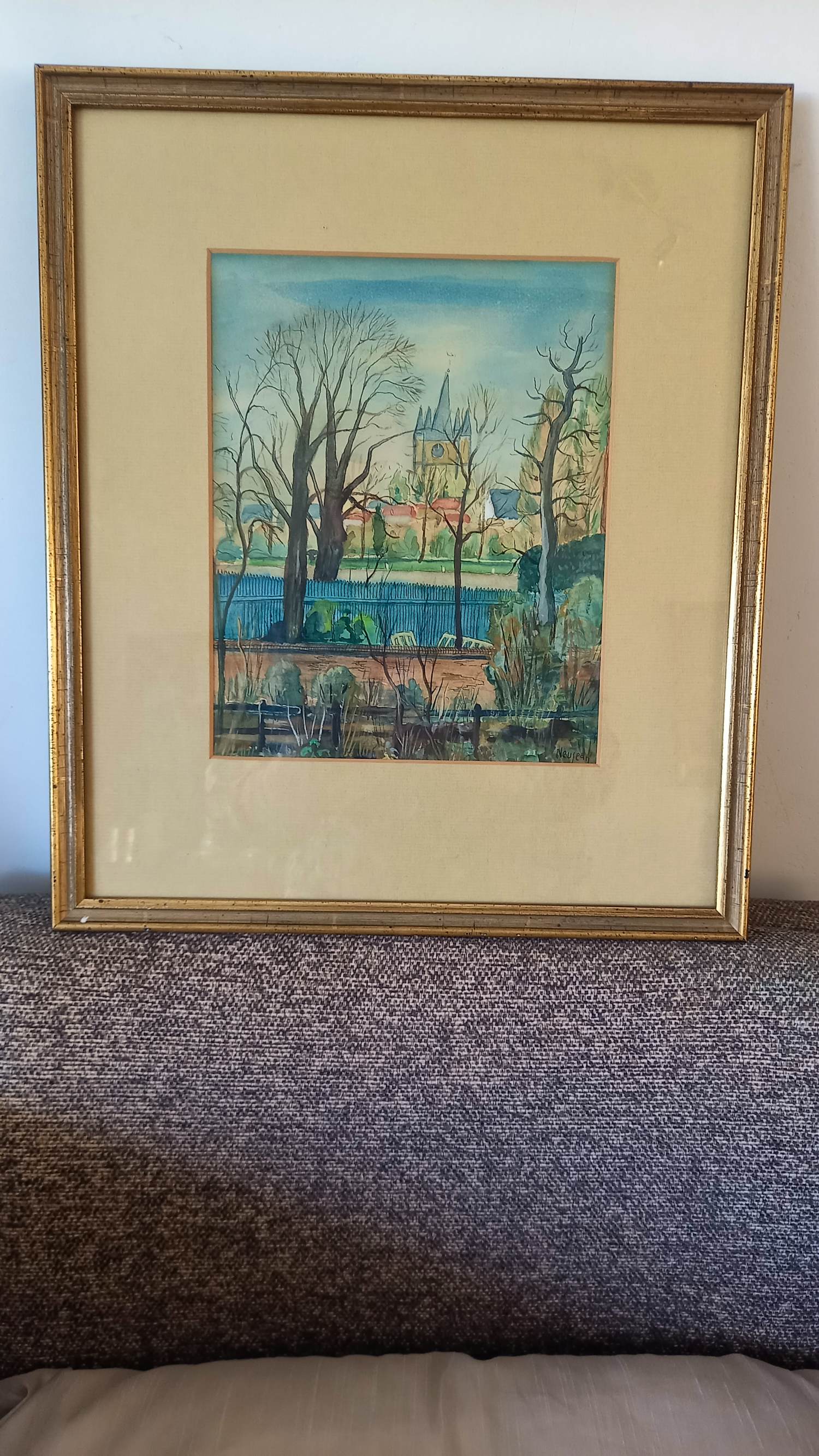 Arnold Bernard Neujean - Stadsgezicht kopen? Bied vanaf 75!