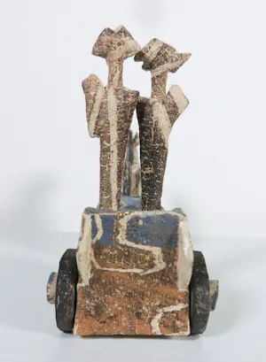 Antoinette Lanser - Keramiek, Koets met Koningspaar kopen? Bied vanaf 100!