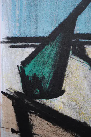 Bernard Buffet - Stilleven met fles, Originele lithografie (Mourlot) kopen? Bied vanaf 60!