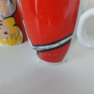 Herman Brood - Kunstdruk "Kook van Jou" samen met 2 koffiekopjes. kopen? Bied vanaf 15!