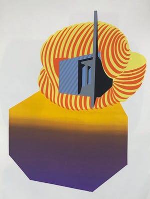 Michael Challenger - Op-Art! - Zeefdruk - '...In The Summer' - 1967 - Gesigneerd kopen? Bied vanaf 1!