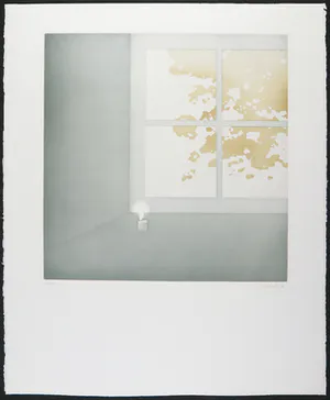 Jean Solombre - Aquatint, Kaarslicht bij raam kopen? Bied vanaf 35!