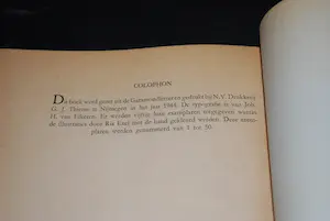 Ria Exel - Gesigneerd met opdracht 1964: Grafiek_&_ruim geïllustreerd boek van Rilke (1944) kopen? Bied vanaf 50!